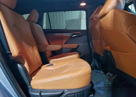 2022 Toyota Highlander Platinum from USA, damaged, VIN 5TDFZRBH5NS181012